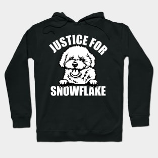 Justice For Ted Cruz's Poodle Snowflake Hoodie